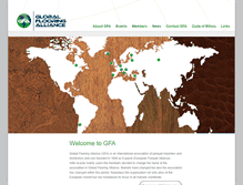 Tablet Screenshot of globalflooringalliance.com